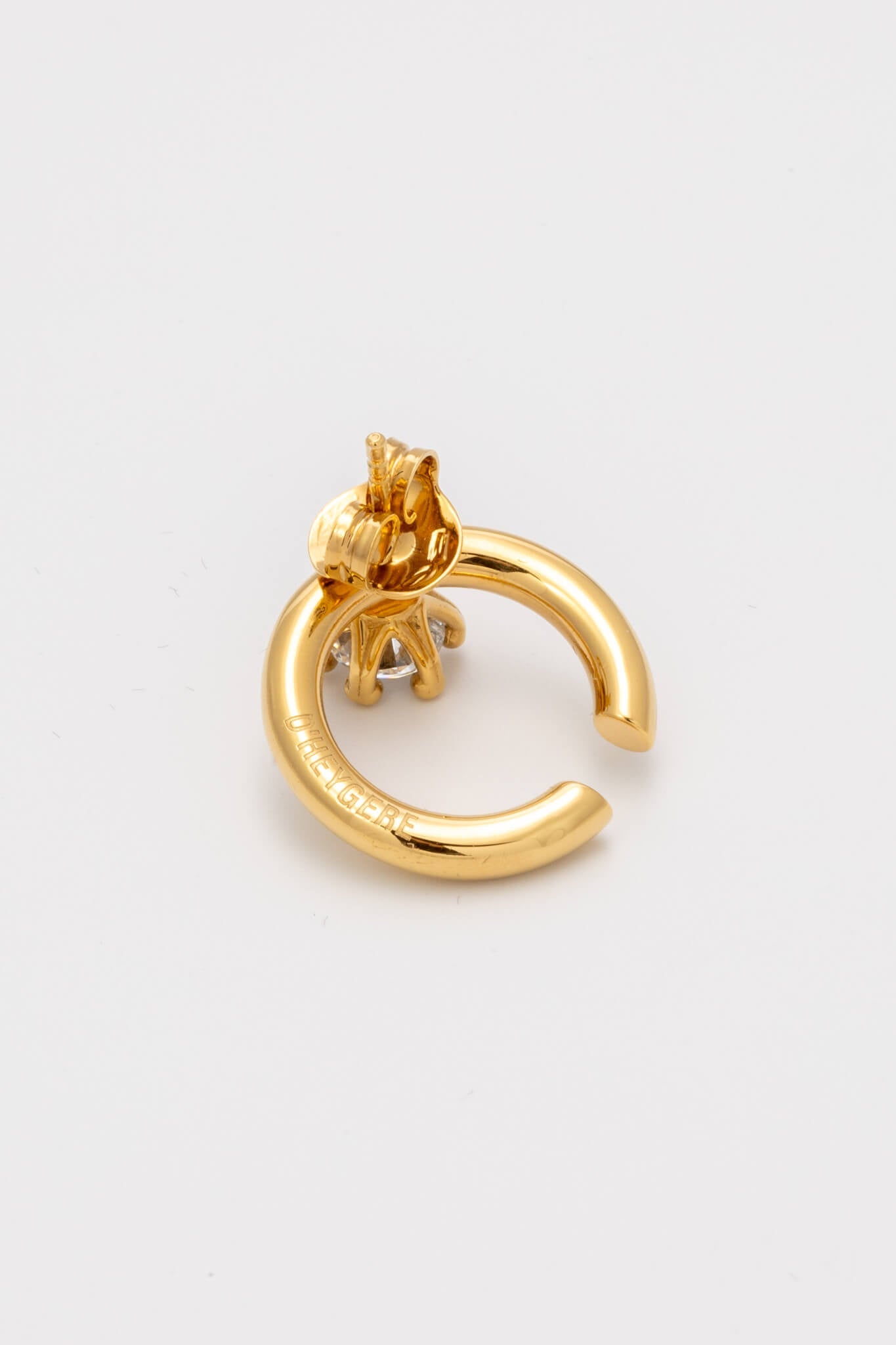 B213_Solitaire Pierced Ear Cuff - Gold_L_04