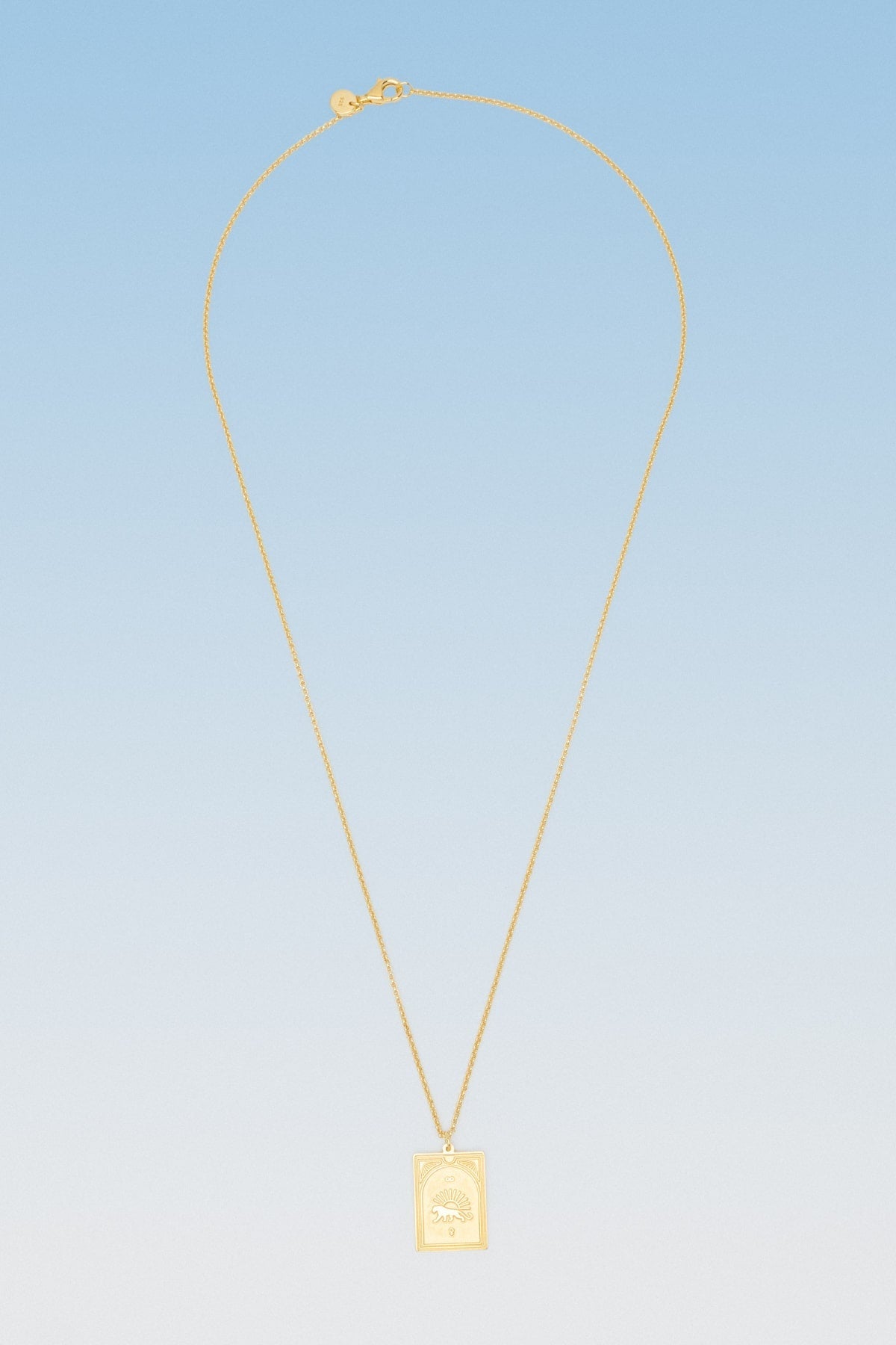 TOME PENDANT NECKLACE IN GOLD – VC Boutique